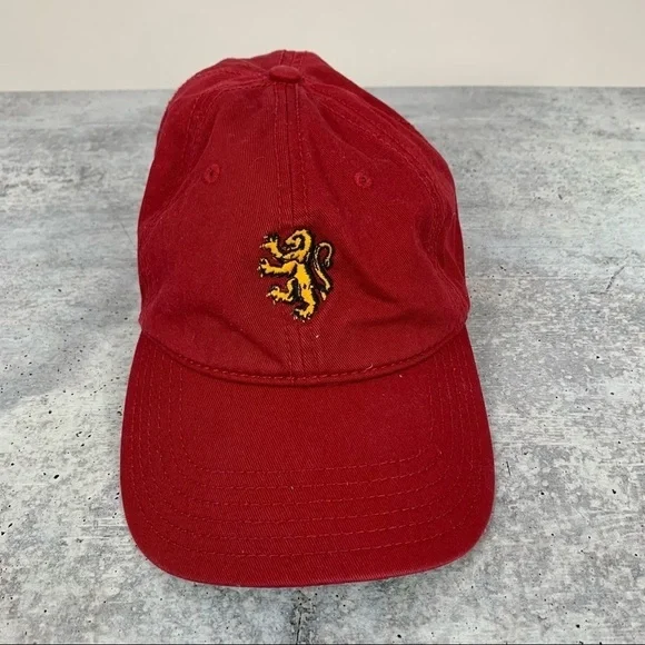 Harry Potter Gryffindor Red Gold Embroidered Adjustable Hat Cap - Picture 1 of 5
